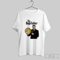 The Dogfather Elon Musk Holding Dogecoin Shirt Hoodie, Sweatshirt | CoreVibeTees.com