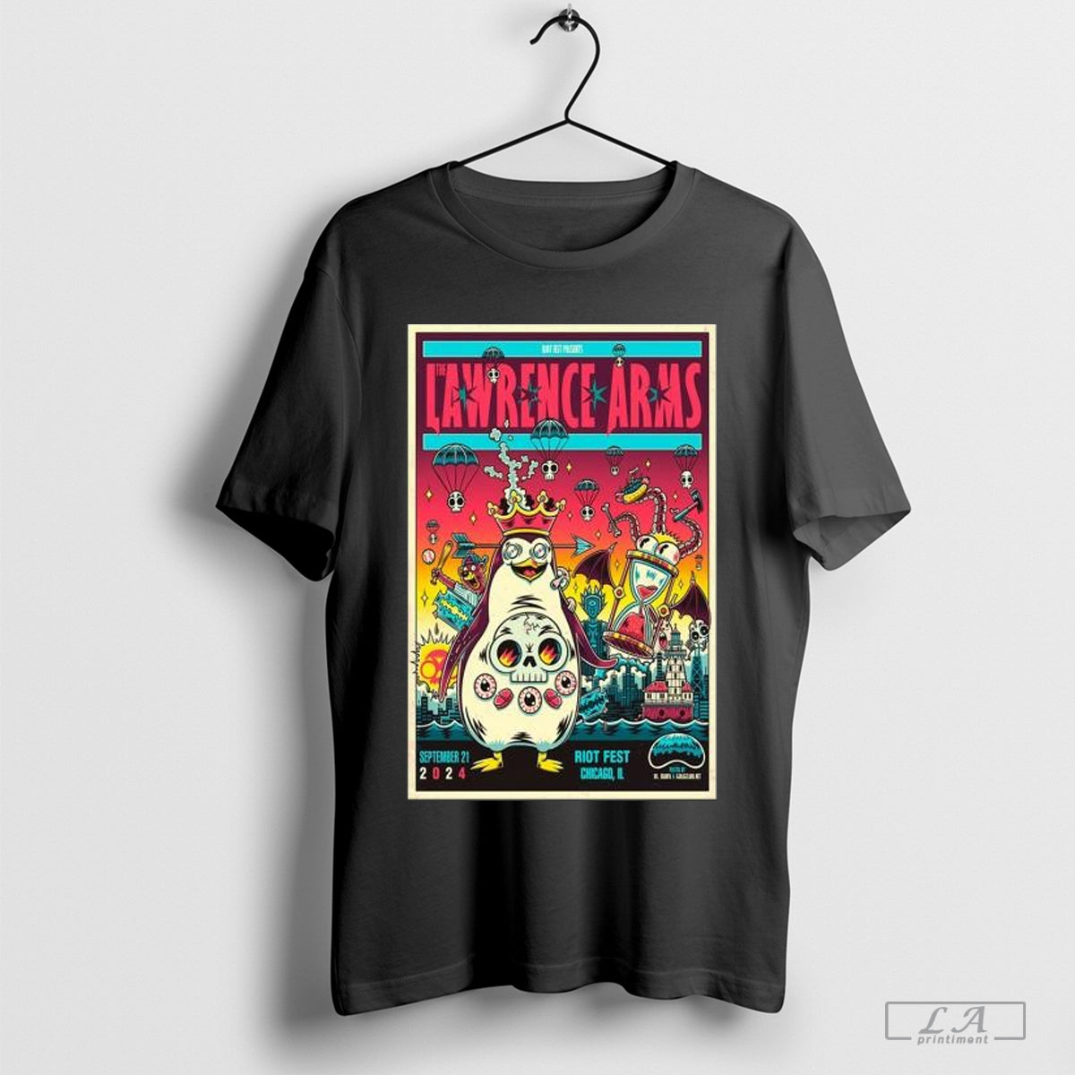 The Lawrence Arms 9 21 2024 Chicago IL Poster Shirt Hoodie, Sweatshirt | CoreVibeTees.com
