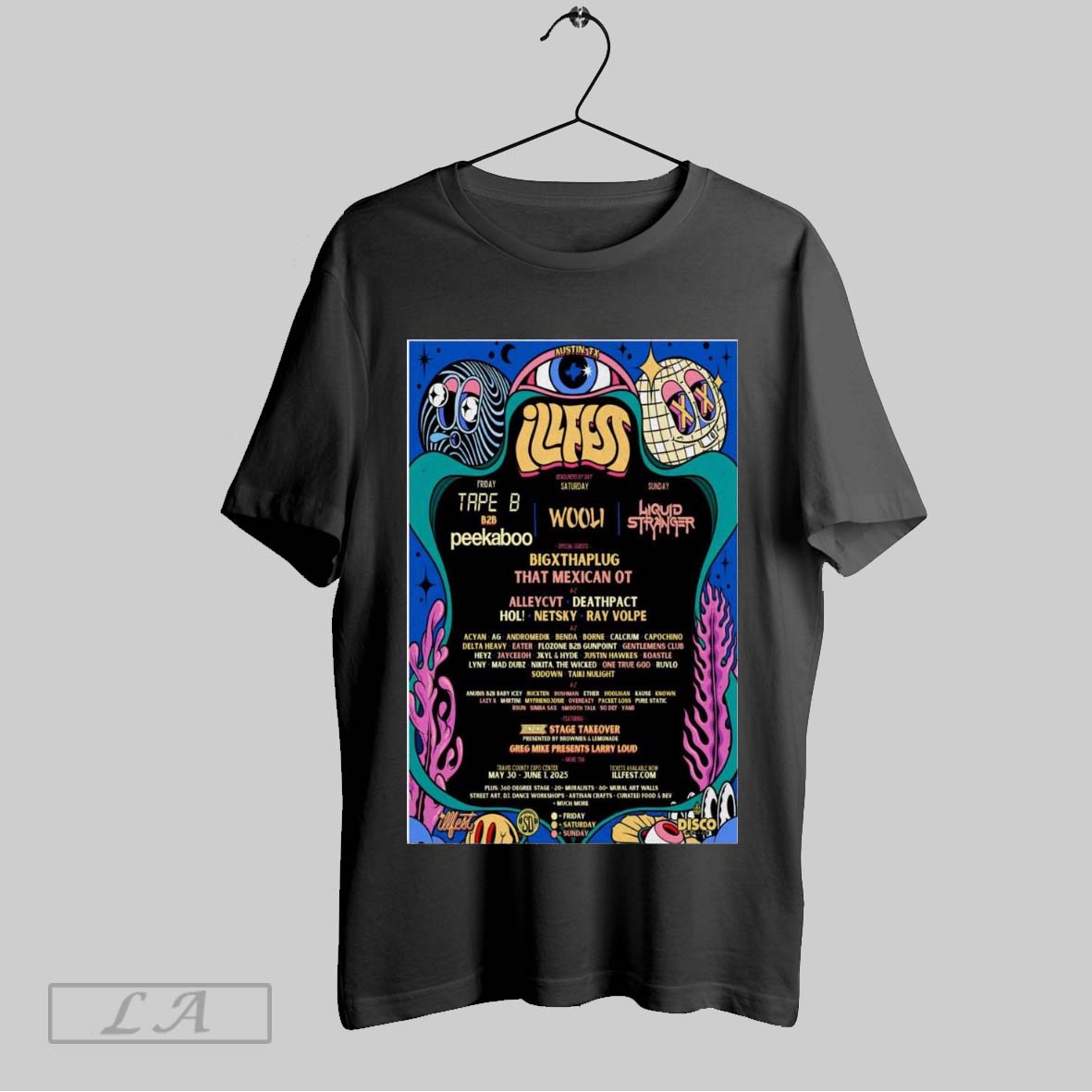 Top Poster Illfest On May 31 June 1 2025 In Austin Tx Concert Bigxthaplug That Mexican Ot Unisex Sweatshirt T Shirt Hoodie