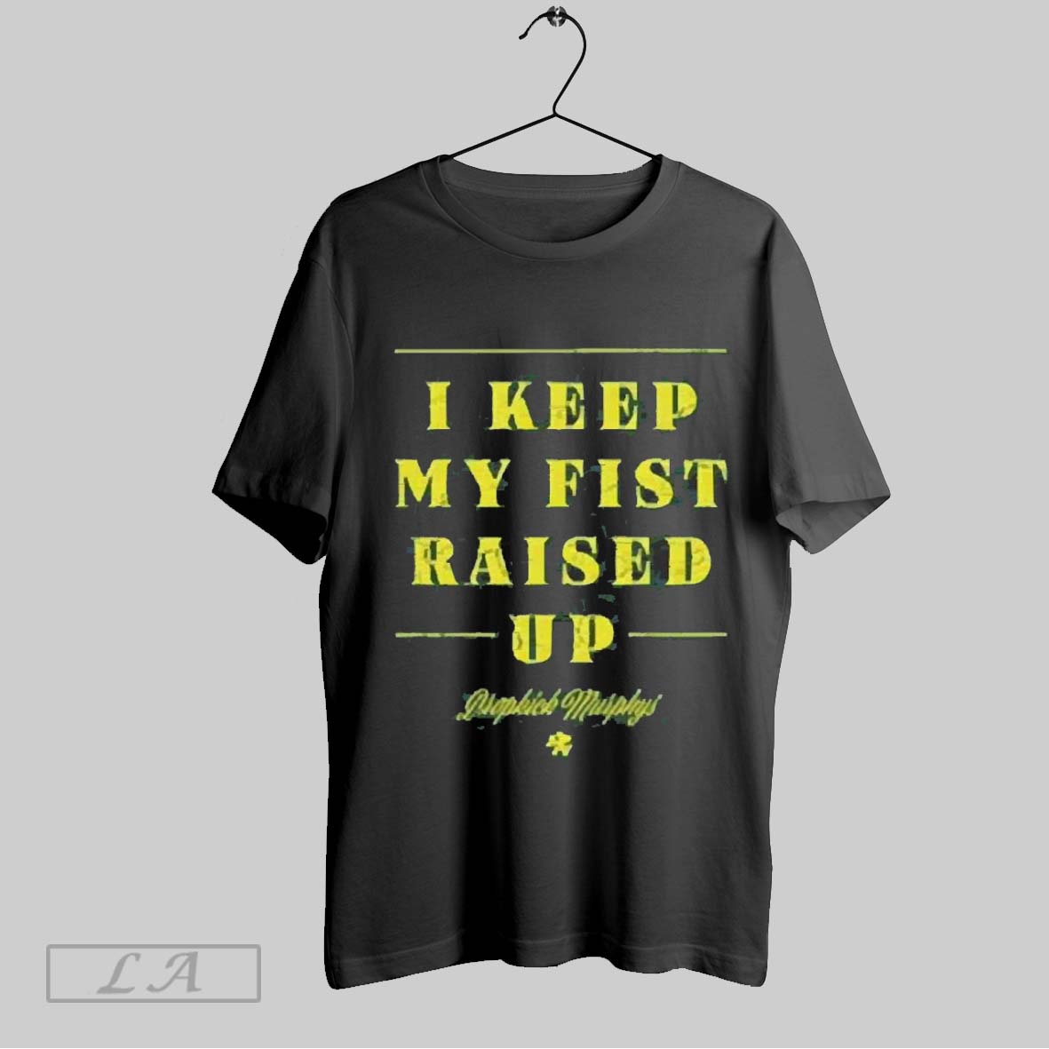 Top Dropkick Murphys Fists Up Tee I Keep My Fist Raised Up St Patricks Day 2025 Tour Merch T Shirt Hoodie, Sweatshirt