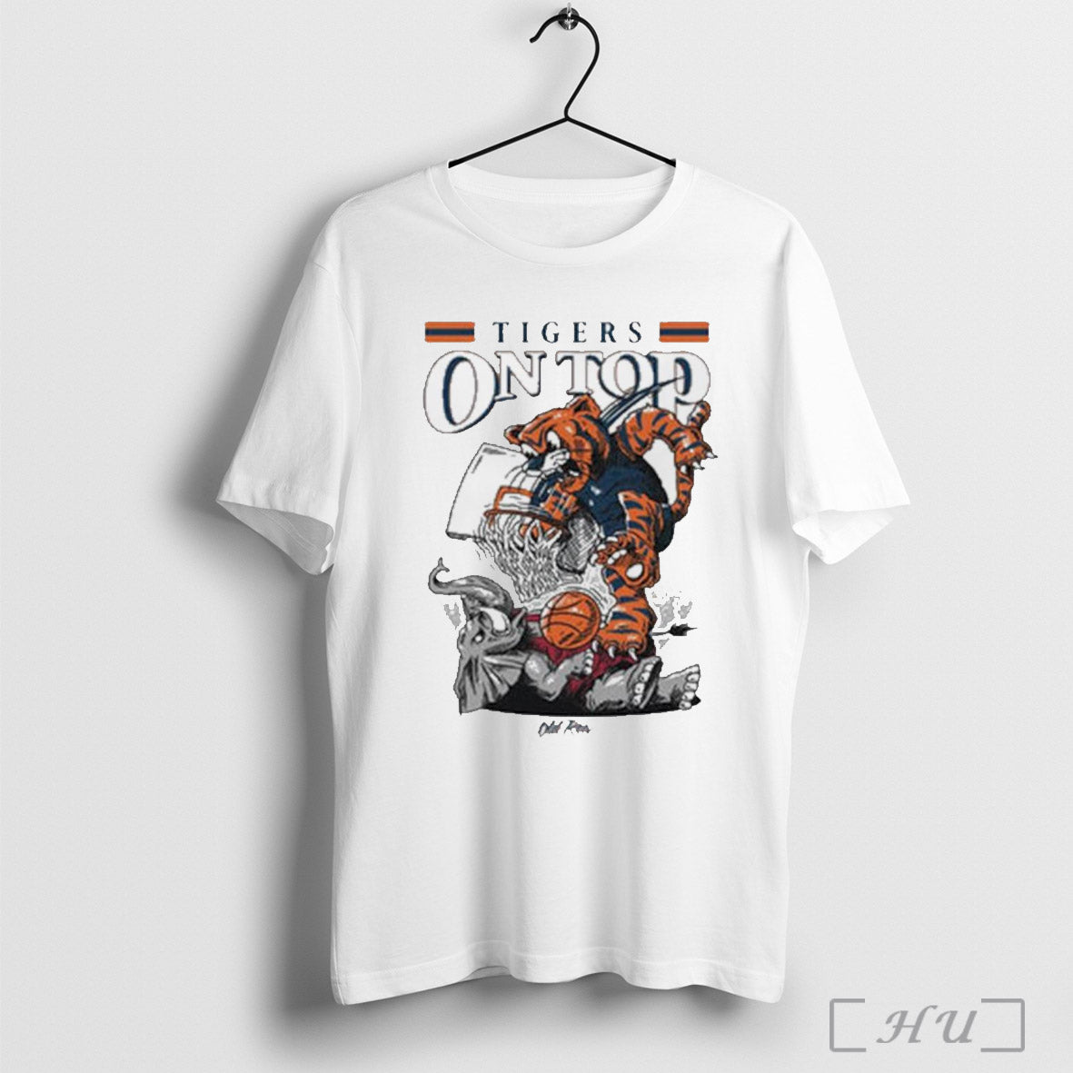 Tigers On Top Basketball Victory Alabama T Shirt Sweatshirt Hoodie | CoreVibeTees.com