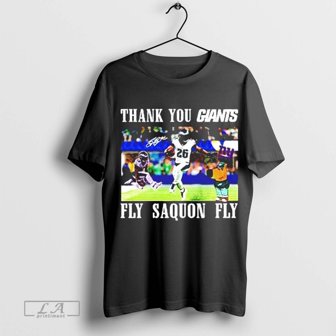 Thank You Giants Fly Saquon Fly Chill Guy Saquon Barkley Shirt Hoodie, Sweatshirt | CoreVibeTees.com