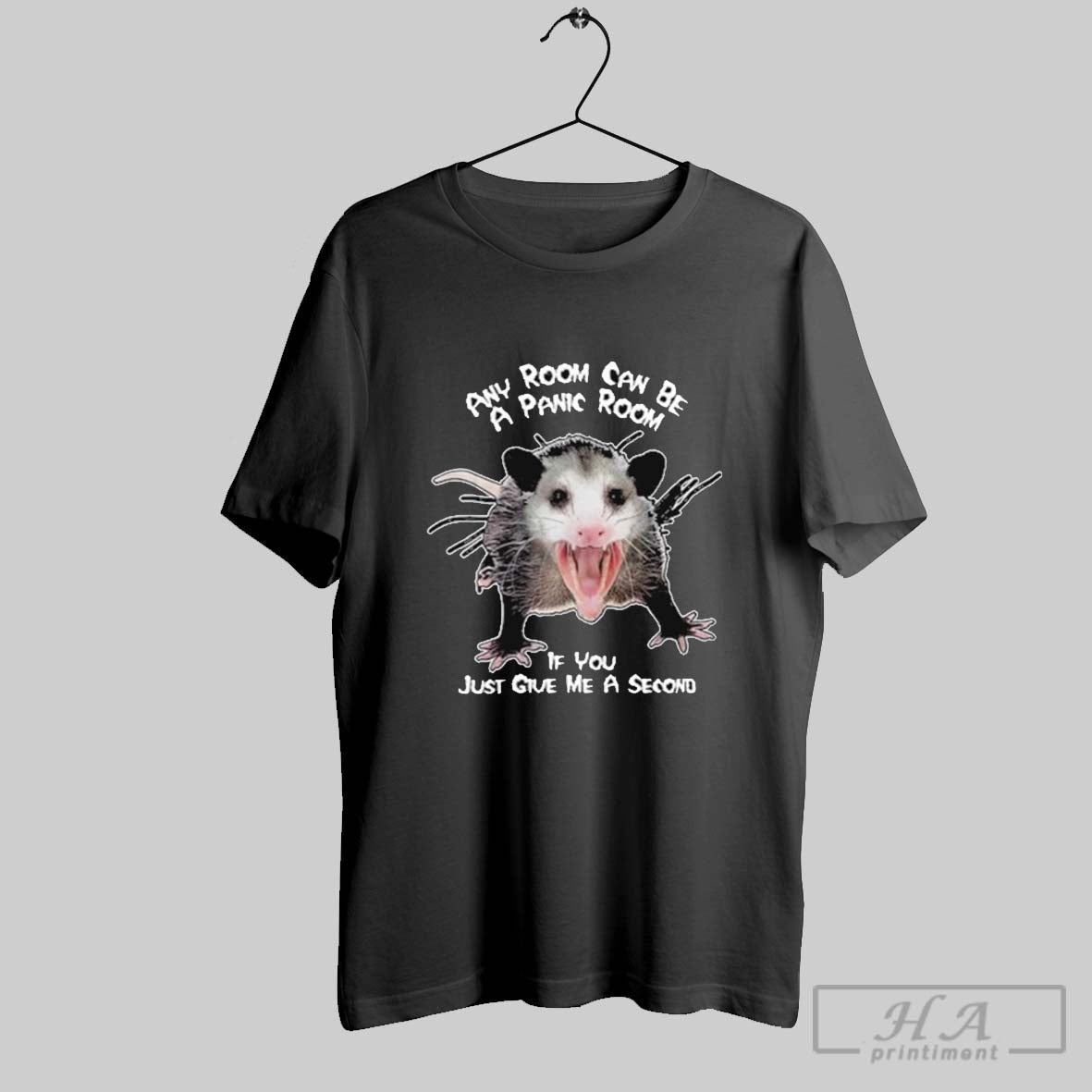 Top Heather Lynn Wearing Any Room Can Be A Panic Room If You Just Give Me A Second T Shirt Hoodie, Sweatshirt