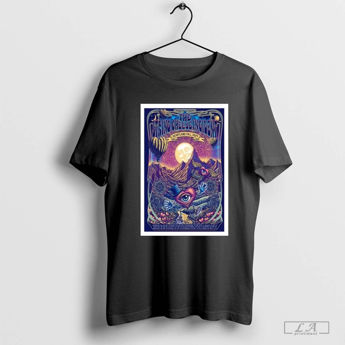 The String Cheese Incident Heartland Fall 2024 Poster Unisex Shirt Hoodie, Sweatshirt | CoreVibeTees.com
