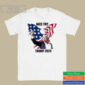 Trending Trump Assassination Trump Nice Try You Can't Kill Freedom Trump 2024 T-Shirt Hoodie, Sweatshirt | CoreVibeTees.com