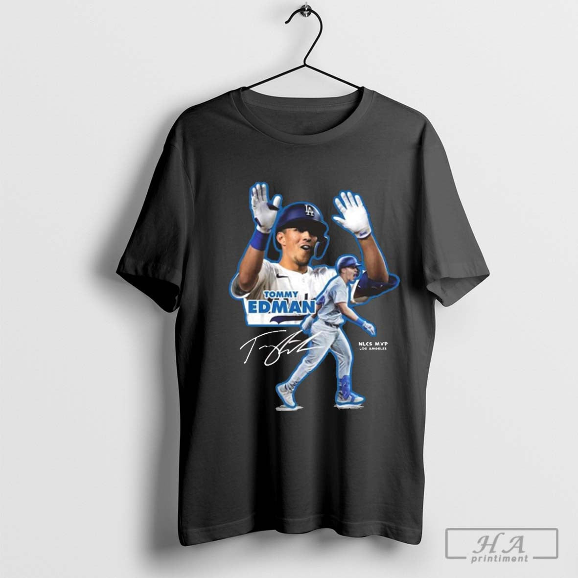 Tommy Edman NLCS MVP Los Angeles Dodgers 2024 T-Shirt Hoodie, Sweatshirt | CoreVibeTees.com