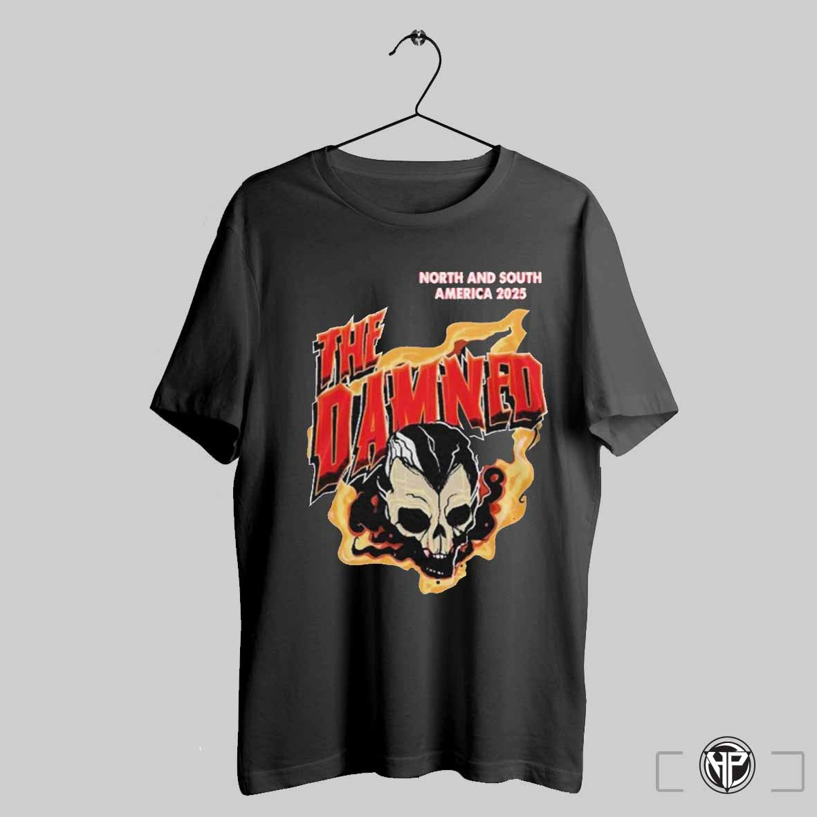 The Damned North And South America 2025 Shirt Trendy Sweatshirt Hoodie | CoreVibeTees.com