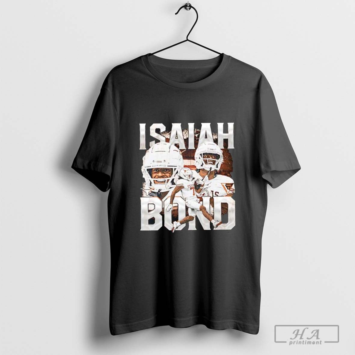 Texas Longhorns Isaiah Bond #7 Player Collage Vintage Shirt Hoodie, Sweatshirt | CoreVibeTees.com