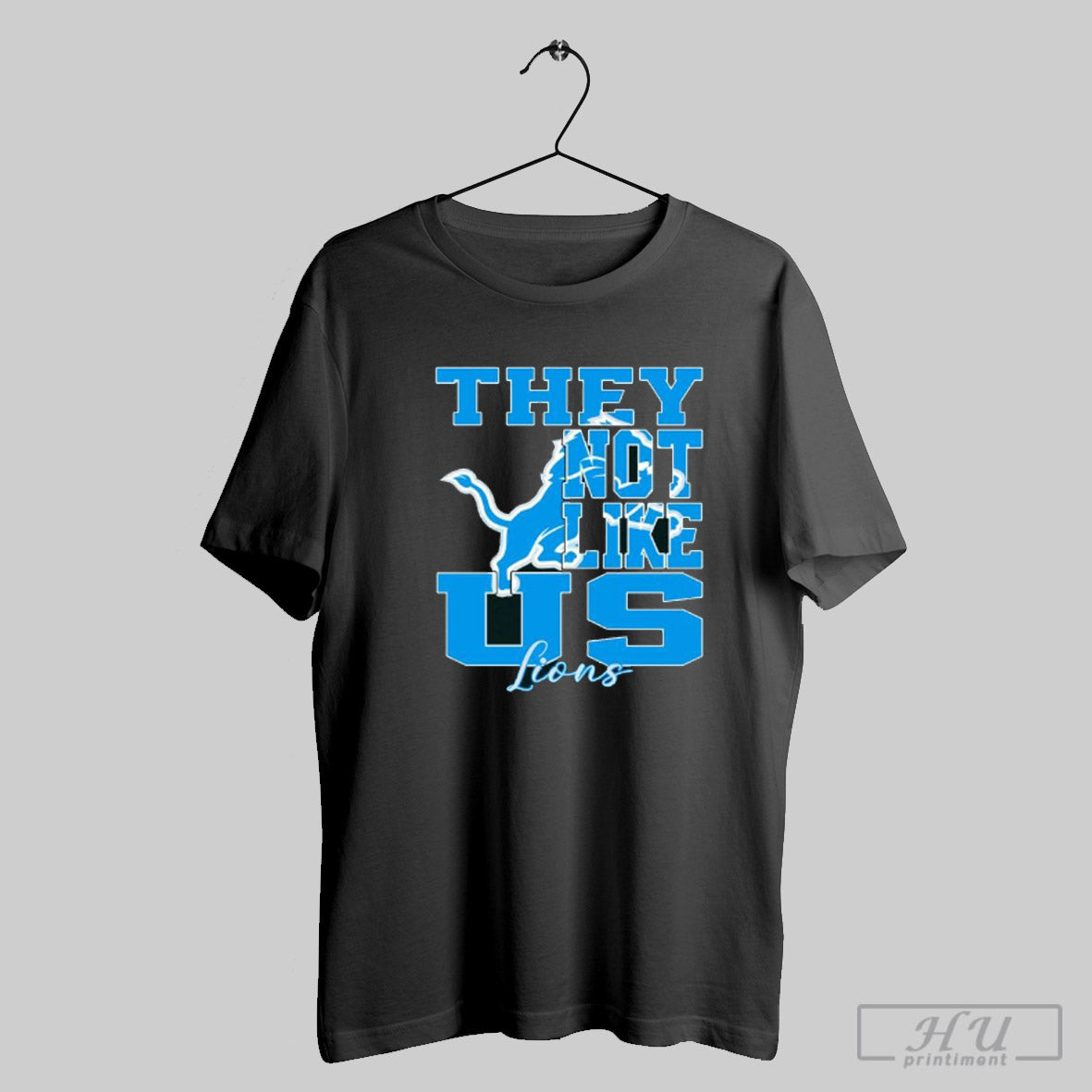 They Not Like Us Detroit Lions Football 2024 Logo T Shirt Hoodie, Sweatshirt | CoreVibeTees.com