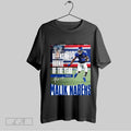 Top New York Giants Malik Nabers Associated Press Offensive Rookie Of The Year Finalist Signature Poster Unisex...