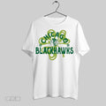 Top Chicago Blackhawks Levelwear White St Patricks Day Richmond Shamrock T Shirt Sweatshirt Hoodie Shirt | CoreVibeTees.com