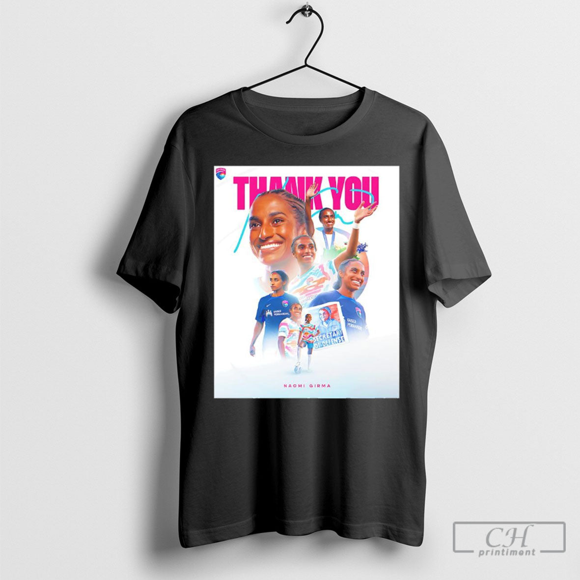 Thank You Naomi Girma San Diego Wave Fc Shirt Hoodie, Sweatshirt | CoreVibeTees.com