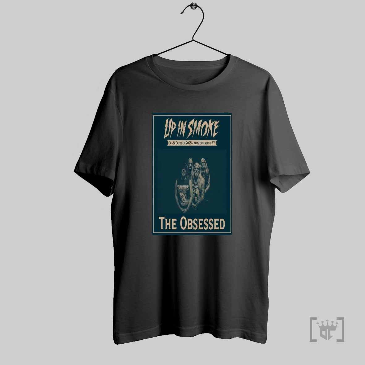 The Obsessed Up In Smoke 3 5 October 2025 Konzertfabrik Z7 T Shirts Hoodie, Sweatshirt | CoreVibeTees.com