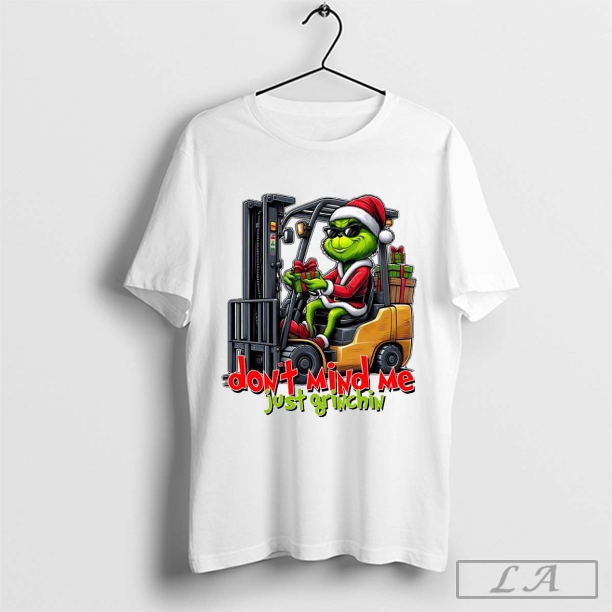 The Grinch Donâ€™t Mind Me Just Grinchin Merry Christmas Shirt Hoodie, Sweatshirt | CoreVibeTees.com