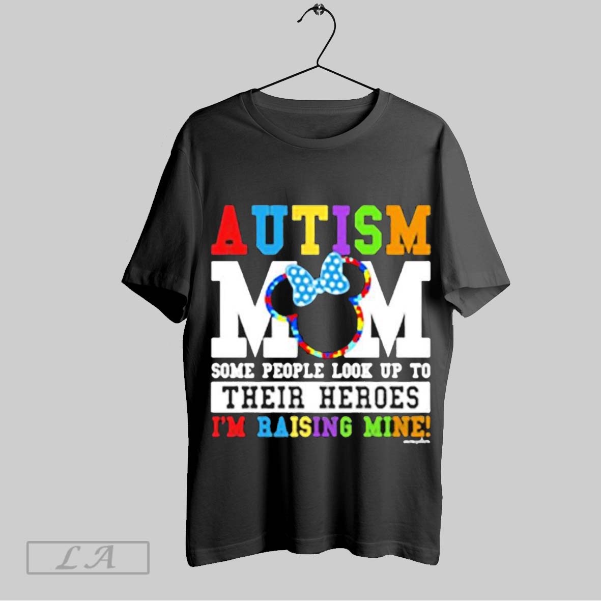 Top Autism Mom Some People Look Up Their Heroes Im Raising Mine 2025 Sweatshirt T Shirt Hoodie | CoreVibeTees.com