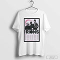 The Rions happiness in Places Tour 2024 T-shirt Hoodie, Sweatshirt | CoreVibeTees.com