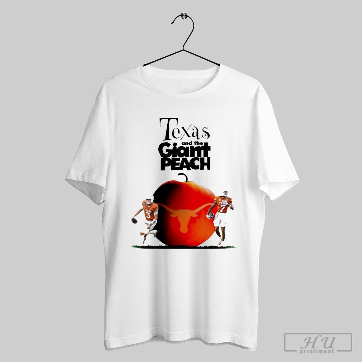 Texas Longhorns Is Headed Back To The Semis Texas And The Giant Peach Cfp Playoff 2025 T Shirt Hoodie, Sweatshirt