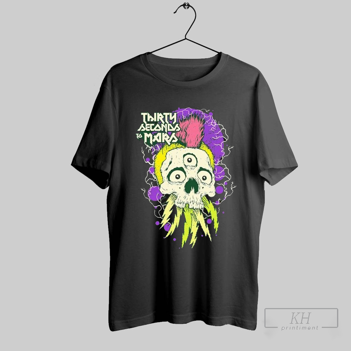 The Thirty Seconds To Mars Seasons World Tour 2024 Mohawk Skull T Shirts T Shirt Hoodie, Sweatshirt | CoreVibeTees.com