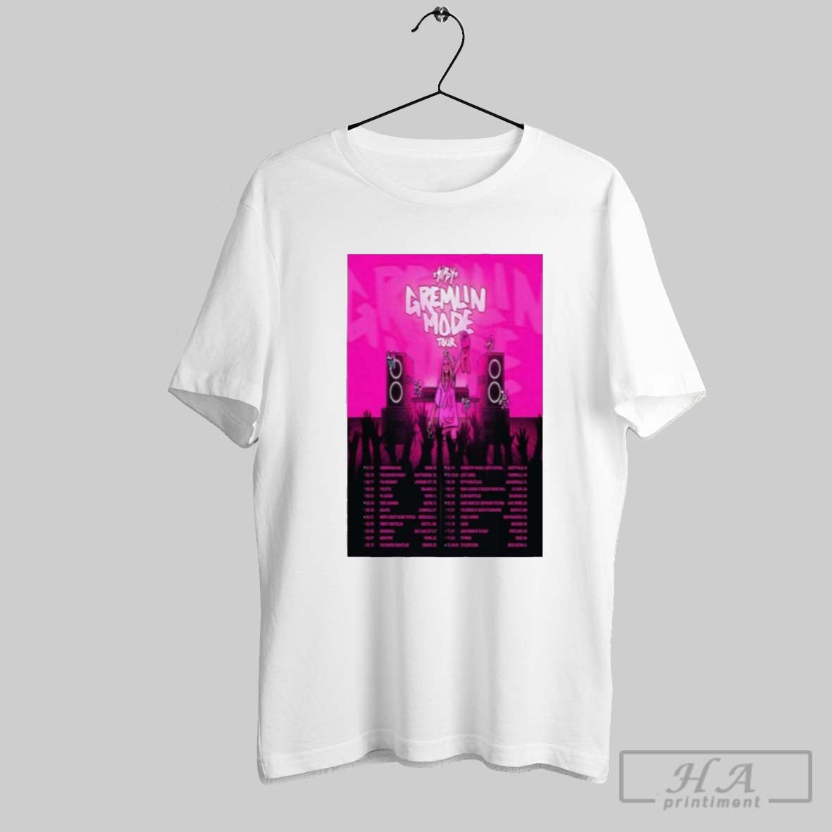 The Gremlin Mode Tour 2025 Sippy Poster Shirt Hoodie, Sweatshirt | CoreVibeTees.com