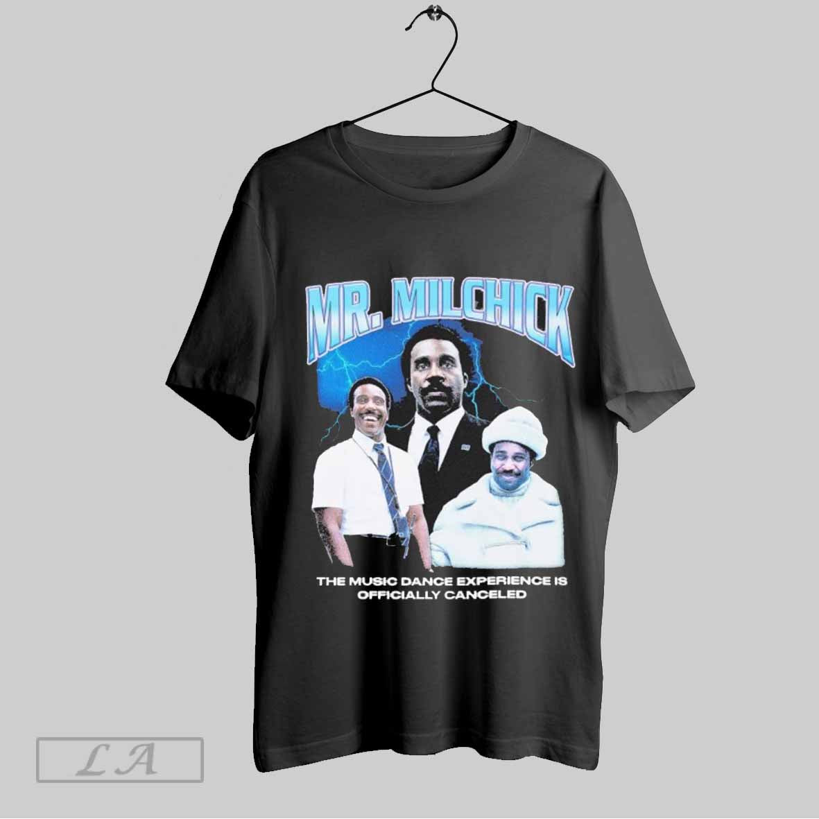 Top Mr Milchick The Music Dance Experience Is Officially Canceled T Shirt Sweatshirt Hoodie Shirt | CoreVibeTees.com
