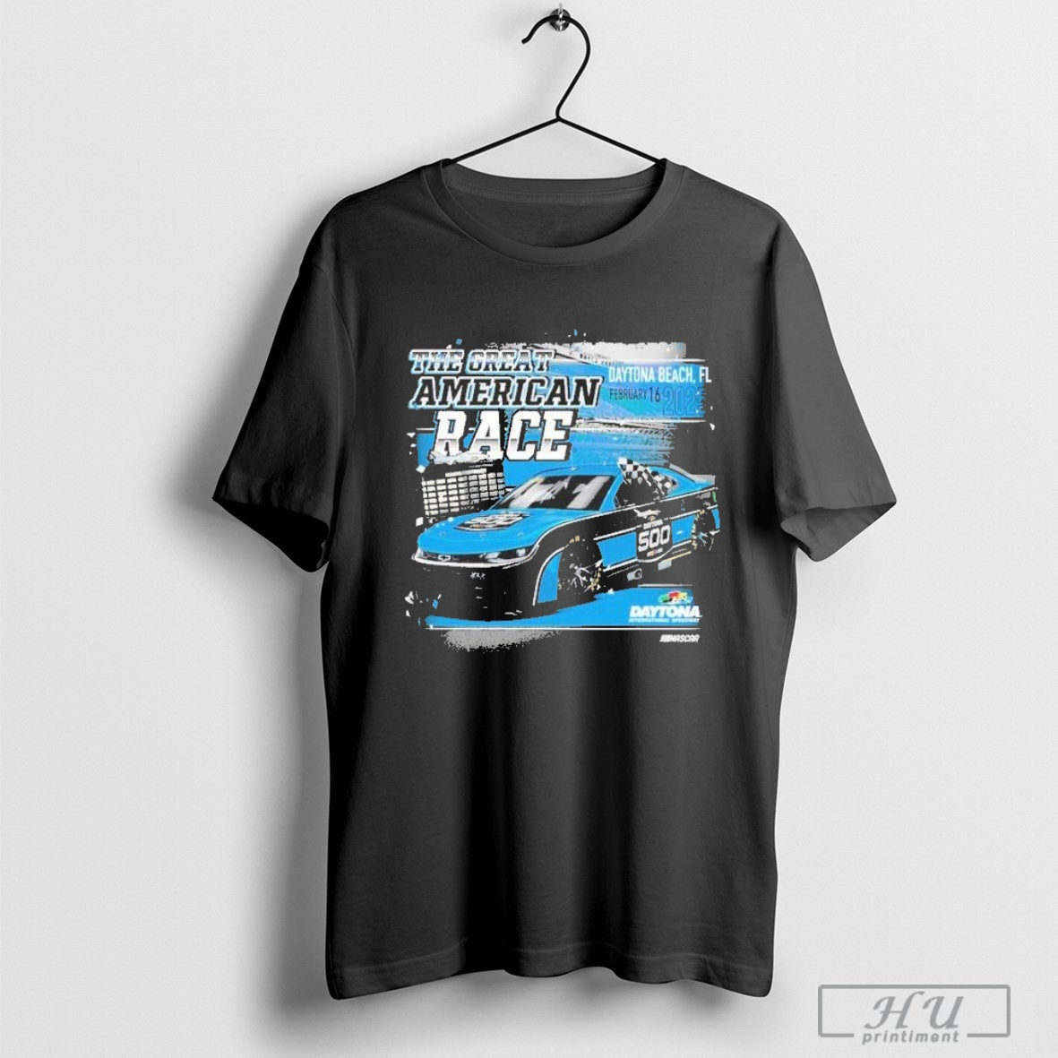 The Great American Race Daytona International Speedway Checkered Flag Sports Youth 2025 Daytona 500 Graphic T-shirt...