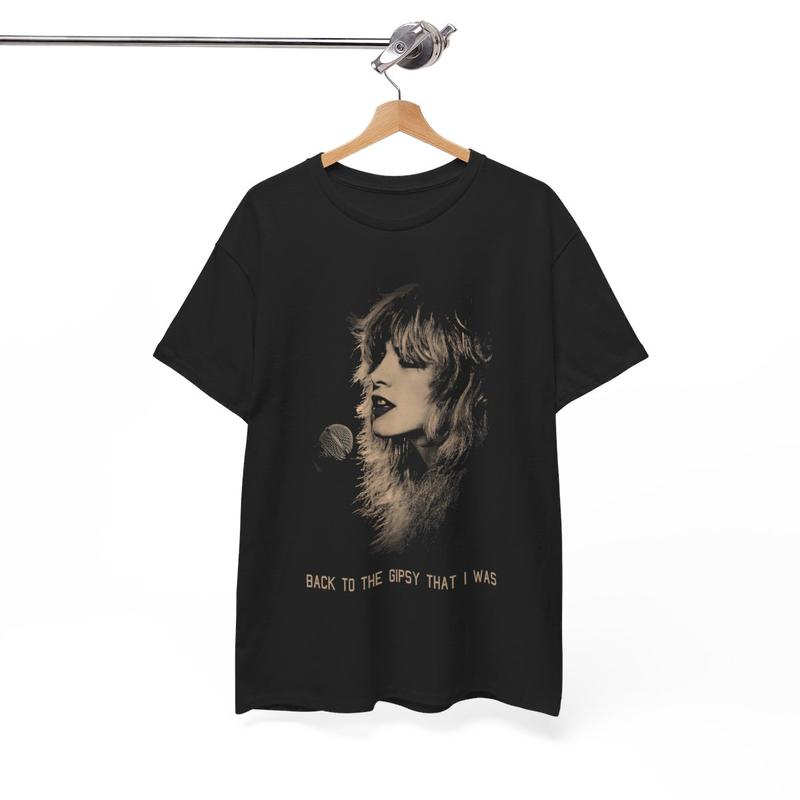 Stevie Nicks Vintage Tee, Stevie Nicks Tour 2024 Cotton Unisex T-Shirt  Menswear Tshirt Hoodie, Sweatshirt (Image 2)