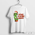 The Grinch Hooters My Face Is Up Here Grinch Merry Christmas Shirt Hoodie, Sweatshirt | CoreVibeTees.com