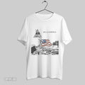 Top Hello America Flag Def Leppard Logo Unisex Sweatshirt T Shirt Hoodie | CoreVibeTees.com