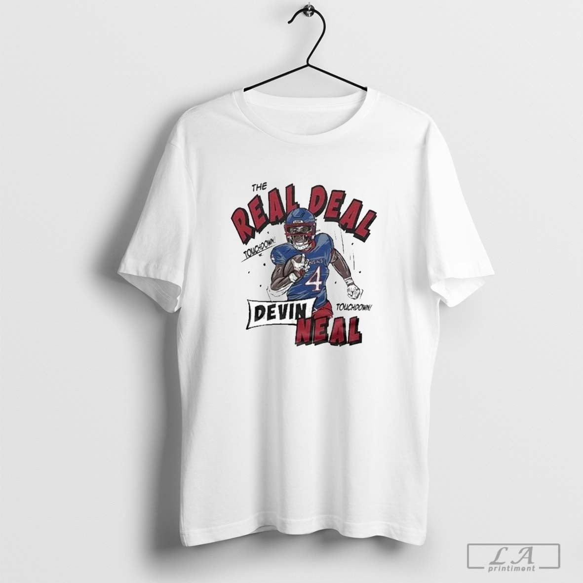 The Real Deal Devin Neal Kansas Jayhawks Shirt Hoodie, Sweatshirt | CoreVibeTees.com