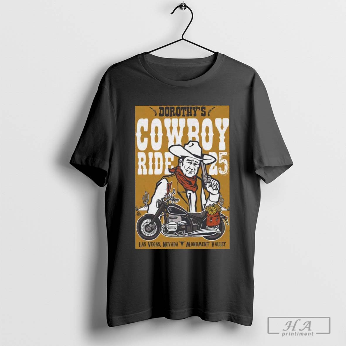 The Cowboy Ride 25 Dorothyâ€™s Las Vegas Nevada 2024 Poster Monument Valley shirt Hoodie, Sweatshirt | CoreVibeTees.com