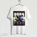 The Four Heisman Finalists 2024 Dillon Gabriel Oregon Travis Hunter Colorado Ashton Jeanty Boise State Cam Ward Miami...
