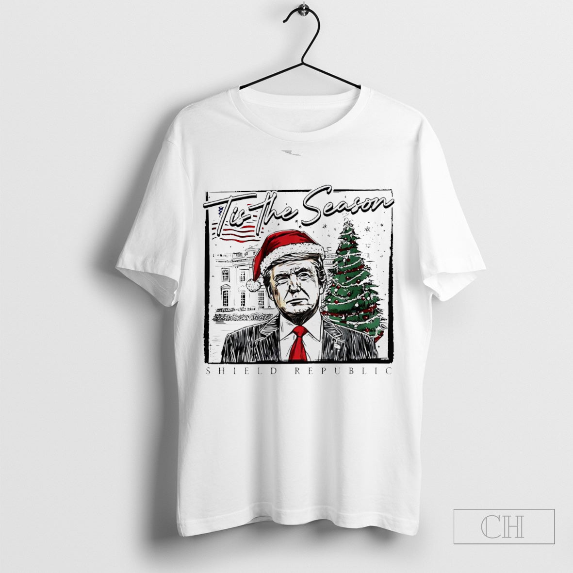 Tis The Season President 47th Of American Christmas Shirt Hoodie, Sweatshirt | CoreVibeTees.com