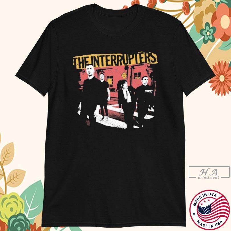 The Interrupters Crosswalk Band T-Shirts Hoodie, Sweatshirt | CoreVibeTees.com