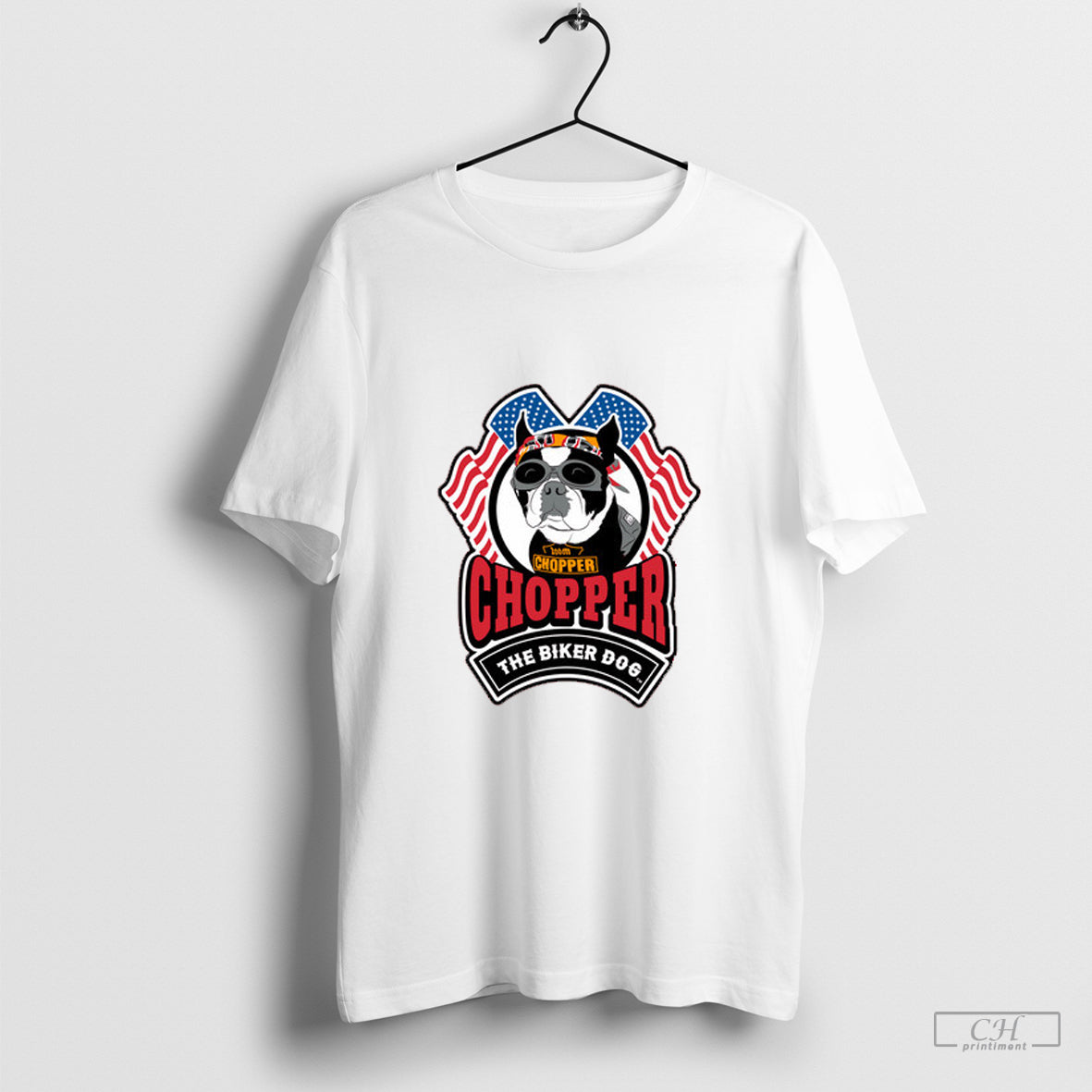 The Chopper the Biker Dog T-Shirt Back by popular demand! Hoodie, Sweatshirt | CoreVibeTees.com