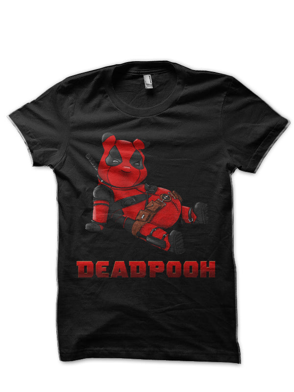 Deadpooh Black T-shirt Hoodie, Sweatshirt | CoreVibeTees.com