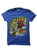 Deadpool Royal Blue T-Shirt Hoodie, Sweatshirt | CoreVibeTees.com