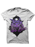 Deep Purple White Tee Hoodie, Sweatshirt | CoreVibeTees.com