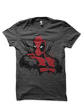 Traje De Deadpool Charcoal Grey T-Shirt Hoodie, Sweatshirt | CoreVibeTees.com
