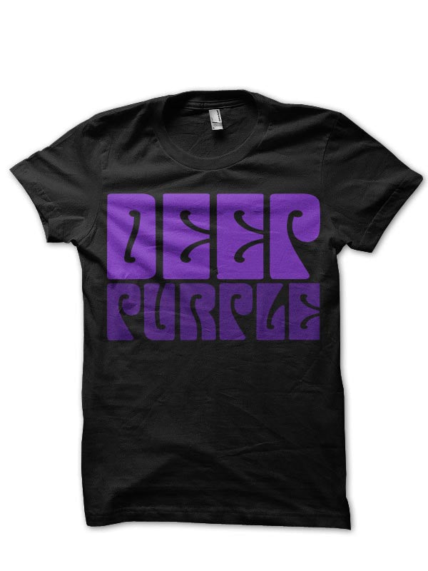 Deep Purple Black T-Shirt Hoodie, Sweatshirt | CoreVibeTees.com