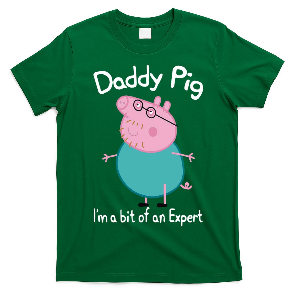 Daddy Pig I&X27;M An Expert Funny And Cute Character T-Shirt Hoodie, Sweatshirt | CoreVibeTees.com