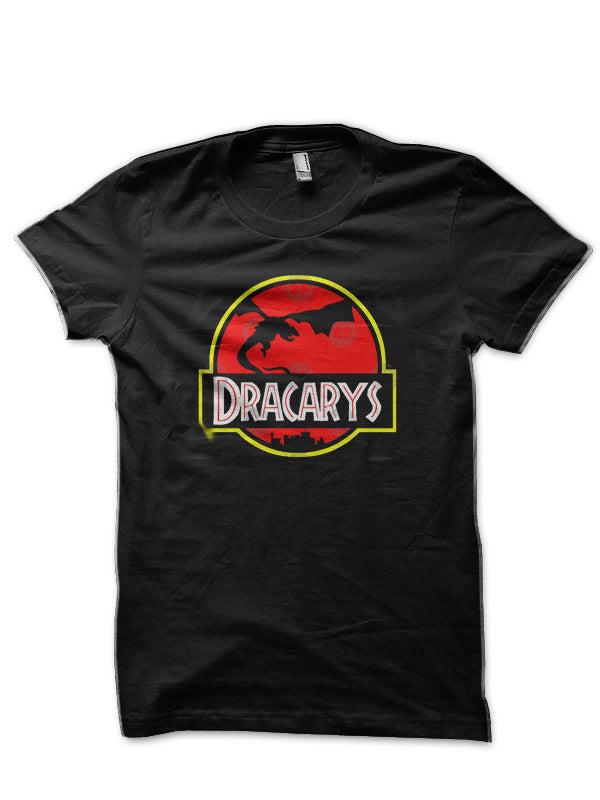 Jurassic Dracarys Black T-Shirt Hoodie, Sweatshirt | CoreVibeTees.com