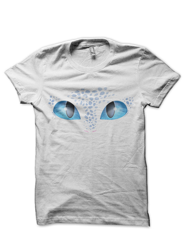 Light Fury Eyes (How to Train Your Dragon 3) White T-Shirt Hoodie, Sweatshirt | CoreVibeTees.com