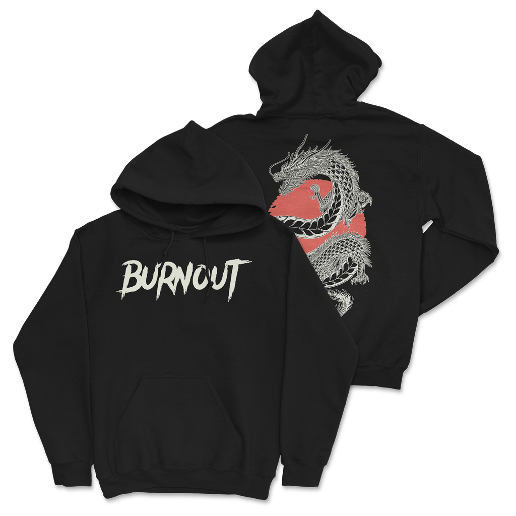 College Burnout - Dragon Sun Hoodie T-Shirts, Sweatshirt | CoreVibeTees.com (Image 1)
