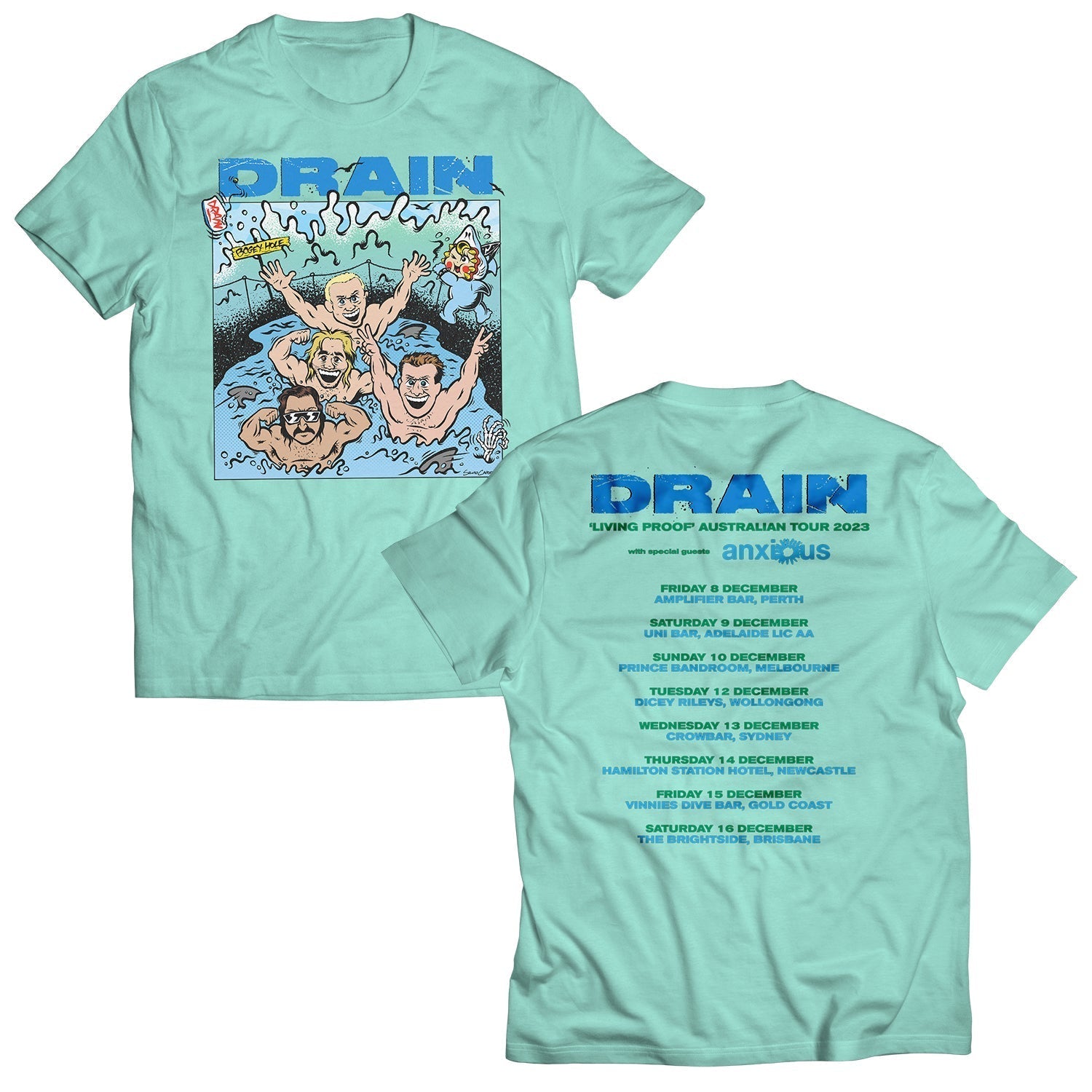 2023 Tour T-Shirt (Lagoon) Hoodie, Sweatshirt | CoreVibeTees.com (Image 1)