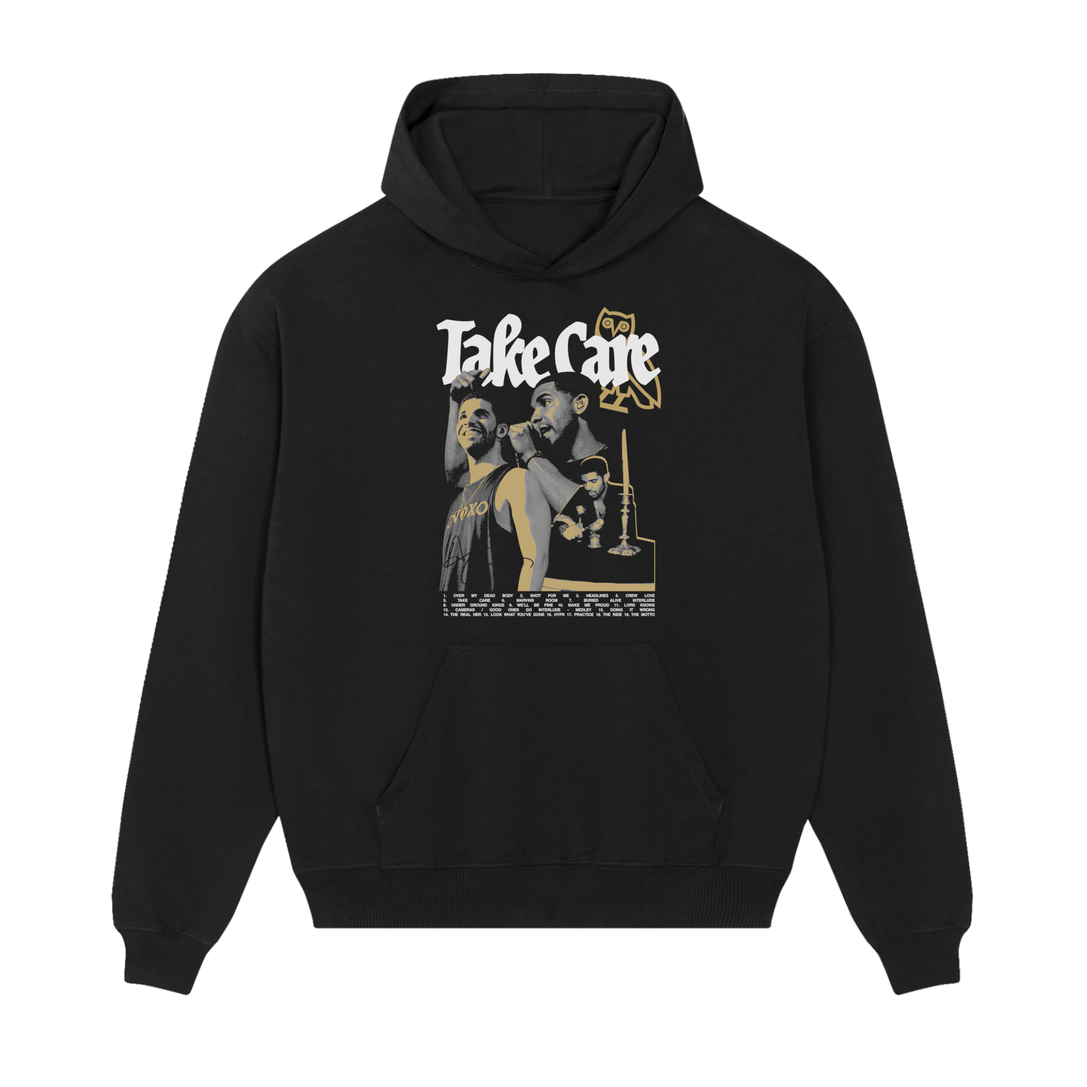 Drizzy "Take Care Album" Hoodie T-Shirts, Sweatshirt | CoreVibeTees.com