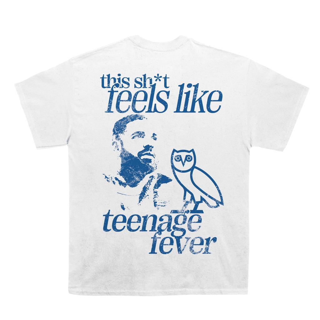 Drizzy " Teenage Fever " Back Design TEE Hoodie, Sweatshirt | CoreVibeTees.com (Image 2)