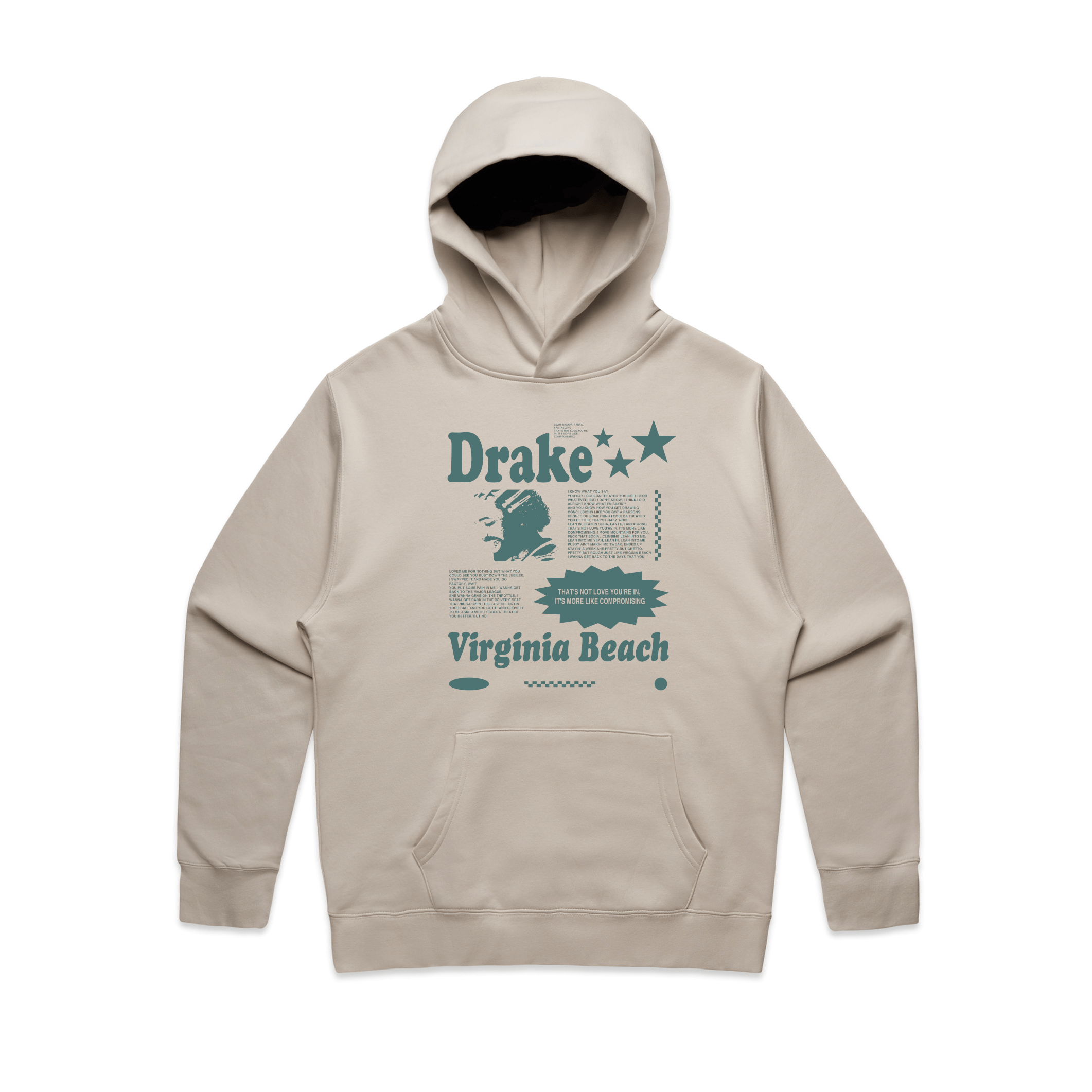 Drizzy "Virginia Beach" Hoodie T-Shirts, Sweatshirt | CoreVibeTees.com