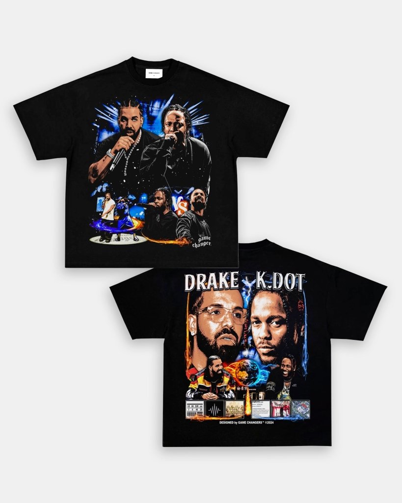 DRAKE VS KDOT V2 TEE - [DS] Hoodie, Sweatshirt | CoreVibeTees.com (Image 1)