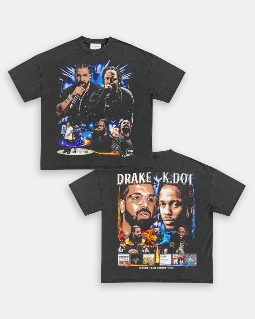 DRAKE VS KDOT V2 TEE - [DS] Hoodie, Sweatshirt | CoreVibeTees.com (Image 4)