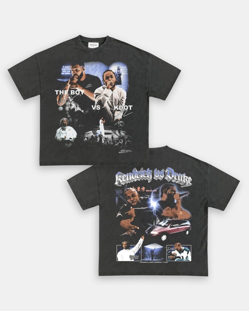 DRAKE VS KDOT V3 TEE - [DS] Hoodie, Sweatshirt | CoreVibeTees.com (Image 2)